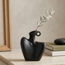 Ivory Sculpt Ceramic Vase in Black or White — WIMU Kitchen Nairobi — Kenya · WIMU Kitchen