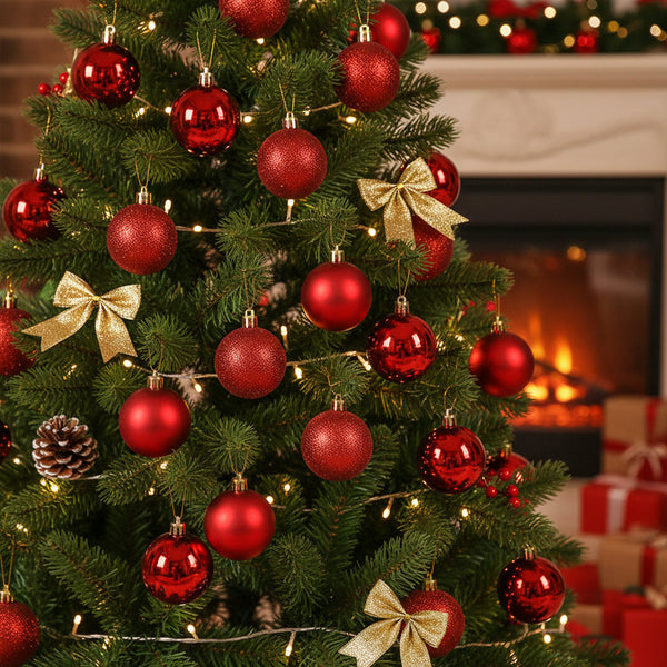 24 Piece 8cm Red Christmas Decoration Balls — WIMU Kitchen Nairobi — Kenya · WIMU Kitchen Nairobi
