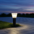 Outdoor Bollard Light 300mm with E27 Holder - IP44 Low-Level Path Marker LL 506P-03-BK — WIMU Kitchen Nairobi