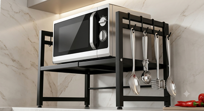 Adjustable Microwave Stand — Kenya · WIMU Kitchen