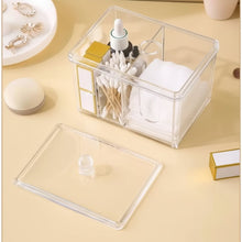 Acrylic Cotton Swab & Beauty Organiser — view 2 — Kenya · WIMU Kitchen