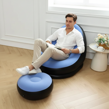 Inflatable Lazy Sofa With Footrest — Kenya · WIMU Kitchen