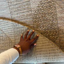 Oria Round Triangle Geometric Rug 160cm / 200cm — view 4 — Kenya · WIMU Kitchen