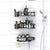 3 Piece Corner Bathroom Rack Set — WIMU Kitchen Nairobi