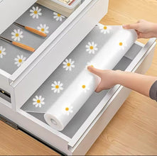 Daisy Pattern Drawer and Shelf Liner Mat 45cm x 500cm - Cuttable Cupboard Liner Roll — WIMU Kitchen Nairobi — Kenya · WIMU Kitchen