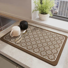 Diatom Mud Rubber Dish Drying Mat 40 x 50cm - Nairobi — view 6 — Kenya · WIMU Kitchen