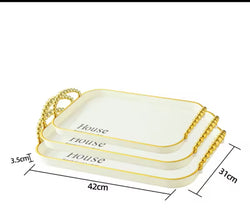 3-in-1 Luxury Serving Tray Set — Kenya · WIMU Kitchen