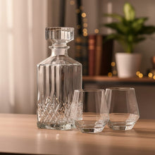 Chalice Decanter Set with 2 Glasses (view 6) — Kenya · WIMU Kitchen