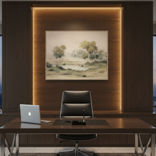 Trees Oil Painting With Frame — Kenya · WIMU Kitchen