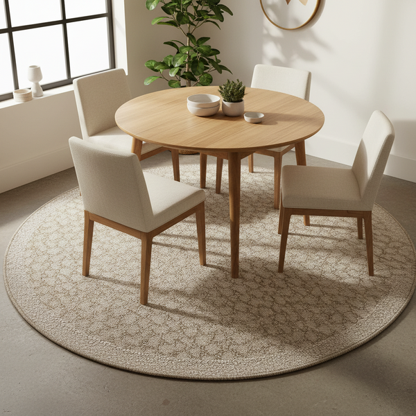 Oriental Weavers Oria Round Diamond Flat Weave Rug, 160cm or 200cm — WIMU Kitchen Nairobi — Kenya · WIMU Kitchen Nairobi
