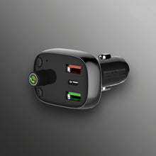 Car Bluetooth FM Transmitter with Triple USB Car Charger (view 2) — Kenya · WIMU Kitchen