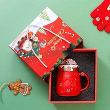 Ceramic Santa Christmas Cup with Lid, Gift Boxed — view 4 — Kenya · WIMU Kitchen