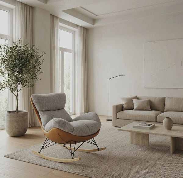 Ergonomic Rocking Lazy Sofa Lounge Chair with Steel Frame — WIMU Kitchen Nairobi — Kenya · WIMU Kitchen Nairobi
