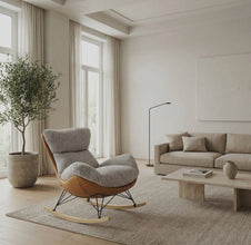 Ergonomic Rocking Lazy Sofa Lounge Chair with Steel Frame — WIMU Kitchen Nairobi — Kenya · WIMU Kitchen