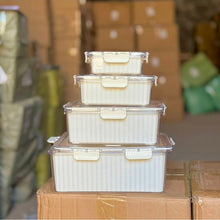 4pcs Fridge/Freezer Storage Containers — Kenya · WIMU Kitchen