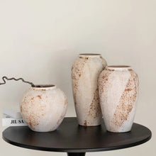 Wabi-Sabi Ceramic Retro Flower Vase - Textured Handcrafted-Style Vase in Small, Medium and Large — WIMU Kitchen Nairobi — Kenya · WIMU Kitchen