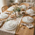 24 Piece Ribbed Frosted Glass Dinner Set with Sunburst Detail — WIMU Kitchen Nairobi