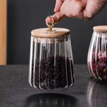 Glass Storage Jar with Bamboo Lid — WIMU Kitchen Nairobi — Kenya · WIMU Kitchen