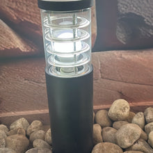 LED Bollard Light with E27 Holder - IP64 Aluminium with Upper and Side Light Distribution LL 22BL-67-04-BK-WW — WIMU Kitchen Nairobi — Kenya · WIMU Kitchen