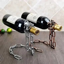 Suspension Chain Wine Bottle Rack — Kenya · WIMU Kitchen