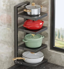 Multi-Tier Pot Storage Rack – Kitchen Organiser for Pots, Pans & Lids — WIMU Kitchen Nairobi — Kenya · WIMU Kitchen