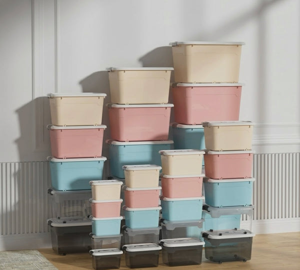 Square Plastic Storage Buckets, 6L to 110L — WIMU Kitchen Nairobi — Kenya · WIMU Kitchen Nairobi