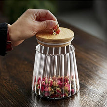 Glass Storage Jar with Bamboo Lid — WIMU Kitchen Nairobi — Kenya · WIMU Kitchen