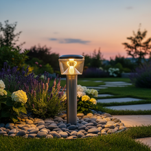 Anodized Aluminium LED Bollard Light 9W - IP44 Corrosion-Resistant Even Distribution LL 202P-0430-SS-WW — WIMU Kitchen Nairobi — Kenya · WIMU Kitchen