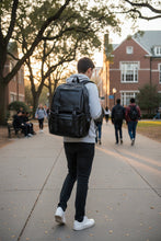 Leather back pack — Kenya · WIMU Kitchen