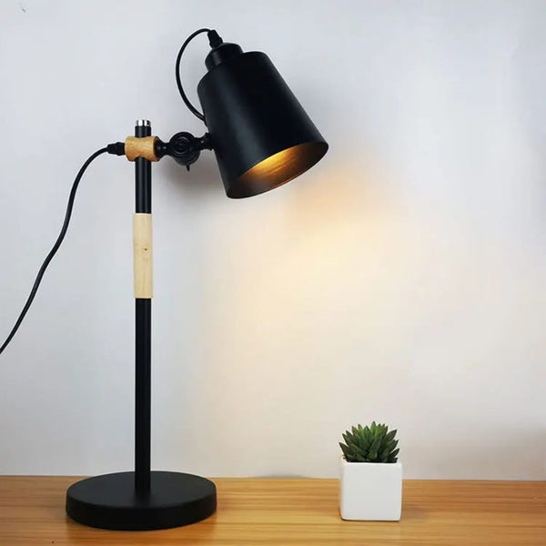 Wood & Metal Desk Lamp — Kenya · WIMU Kitchen Nairobi