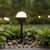 Semi-Globe LED Bollard Light 18W 3000K - IP65 Aluminium Surface Mounted LL 24BL-37-06-BK-WW — WIMU Kitchen Nairobi