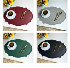 Nordic Leather Anti-Slip Table Mats – Set of 6 — Kenya · WIMU Kitchen