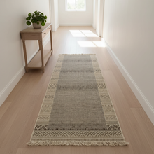 Kemet Jute-Look Corridor Runner, 3m or 4m, Fringed — view 2 — Kenya · WIMU Kitchen
