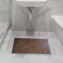 Bamboo Wood Bath Mat 60 x 90cm - Slatted Duckboard Mat for Bathroom or Kitchen — WIMU Kitchen Nairobi — Kenya · WIMU Kitchen