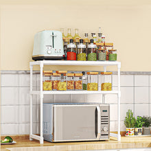 2 Layer Microwave & Multipurpose Storage Rack — view 2 — Kenya · WIMU Kitchen