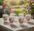 6 Piece Bone China Shapely Cups Set, 325ml with Assorted Floral Designs — WIMU Kitchen Nairobi
