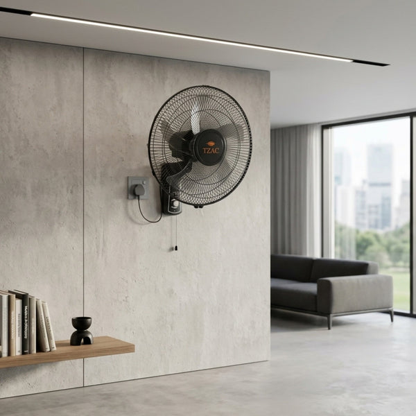 16" Black Wall Fan TLACO29B — Kenya · WIMU Kitchen Nairobi