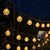 Solar Powered Outdoor Ball String Lights, 12m with 100 Crystal Globe LEDs, IP65 — WIMU Kitchen Nairobi