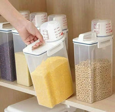 2L Cereal Storage Container with Measuring Cup — view 2 — Kenya · WIMU Kitchen