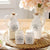 4 Piece Kitchen Cruet Jar Set with Oil, Vinegar, Salt and Pepper — WIMU Kitchen Nairobi