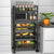 5 Layer Heavy-Duty Metal Vegetable Rack with Wheels and Mesh Baskets — WIMU Kitchen Nairobi