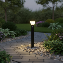 Outdoor Bollard Light 800mm with E27 Holder - IP44 Full-Height Path Bollard LL 506P-08-BK — WIMU Kitchen Nairobi — Kenya · WIMU Kitchen