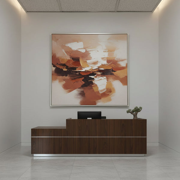 Abstract Oil Painting — Kenya · WIMU Kitchen Nairobi