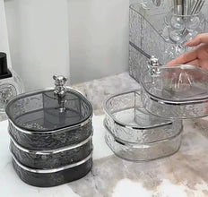 3 Layer Acrylic Jewellery Box with Compartments - Nairobi — view 3 — Kenya · WIMU Kitchen