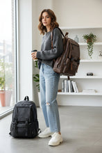 Leather back pack — Kenya · WIMU Kitchen