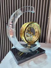 Gold Arch Mantel Clock with Crystal Glass Frame, Skeleton Dial and Quartz Movement — WIMU Kitchen Nairobi — Kenya · WIMU Kitchen
