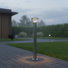 Anodized Aluminium Garden Light 9W LED - IP44 Corrosion-Resistant Surface Mounted LL 202P-0930-SS-WW — WIMU Kitchen Nairobi — Kenya · WIMU Kitchen