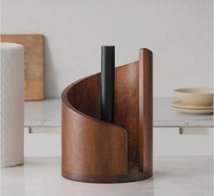 Minimalist Wooden Countertop Kitchen Tissue Holder - Paper Towel Stand — WIMU Kitchen Nairobi — Kenya · WIMU Kitchen