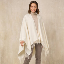 Double-Sided Warm Shawl - Reversible Thick Poncho Wrap and Blanket Scarf — WIMU Kitchen Nairobi — Kenya · WIMU Kitchen