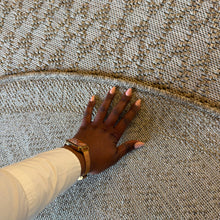 Oria Round Diamond Flat Weave Rug 160cm / 200cm — view 4 — Kenya · WIMU Kitchen